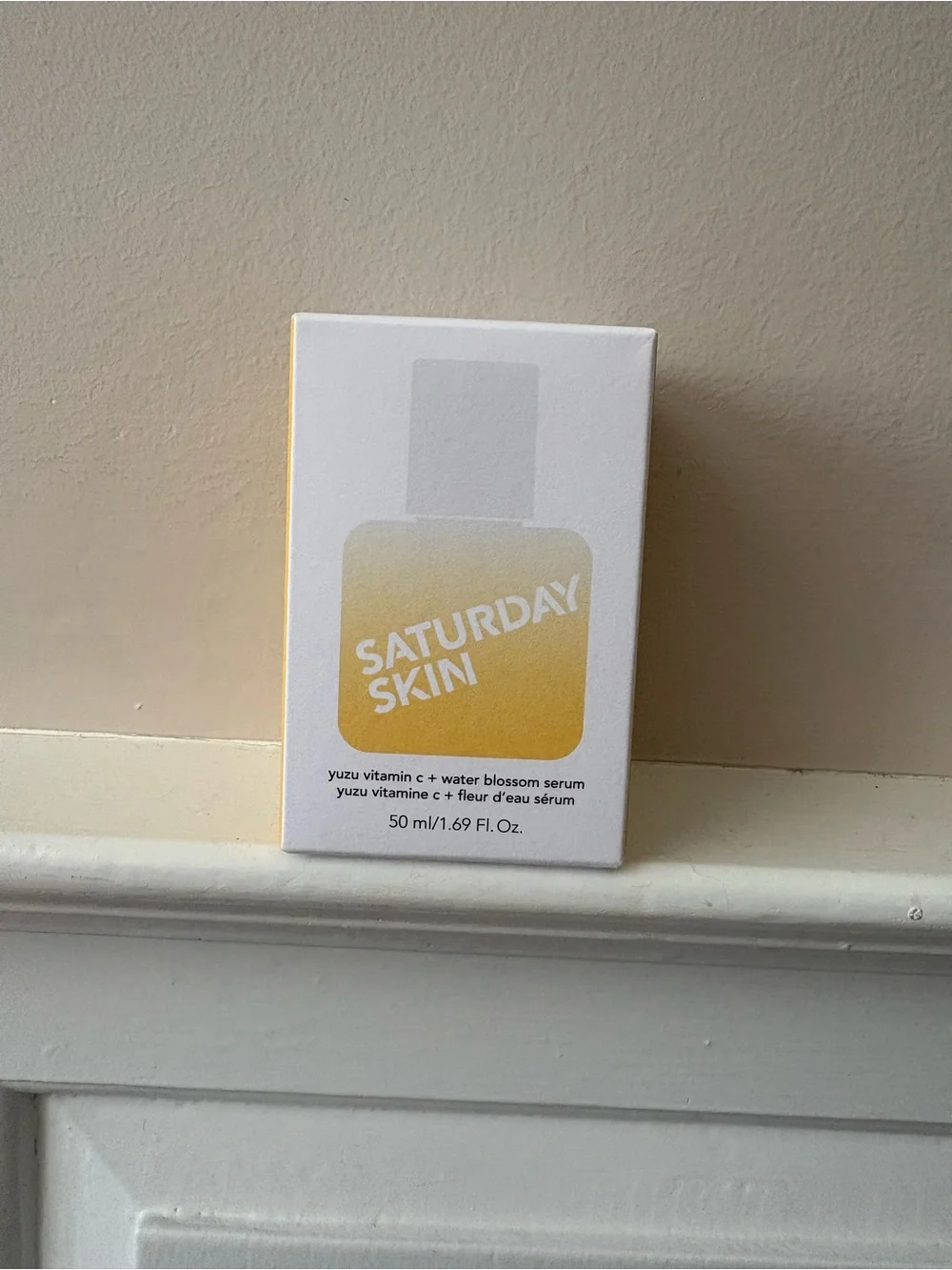 New Saturday Skin Yuzu C + Water Blossom Serum Full Size Yellow White OS